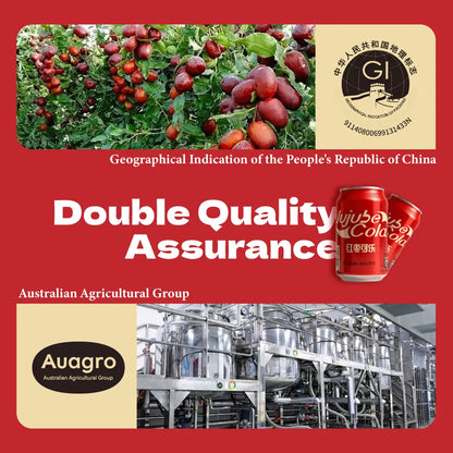 Toporun Jujube Cola: Double Quality Assurance from China GI & AU AGRO.
